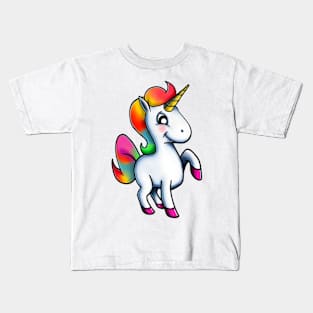 Cute Unicorn Kids T-Shirt